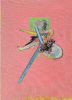 Rosa Studie, 35 x 25 cm, Öl auf Leinwand, 2020