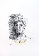 Studie, Stahlfeder auf Papier, ca. 17 x 26 cm, 2025